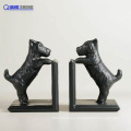 Superior Morden Customized dog book end office metal plate for bookend childrens book end